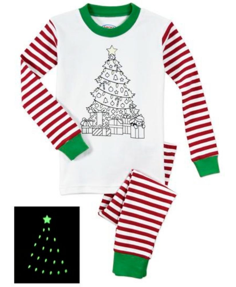 SARA'S PRINTS COLOR ME PJ CHRISTMAS EDITION